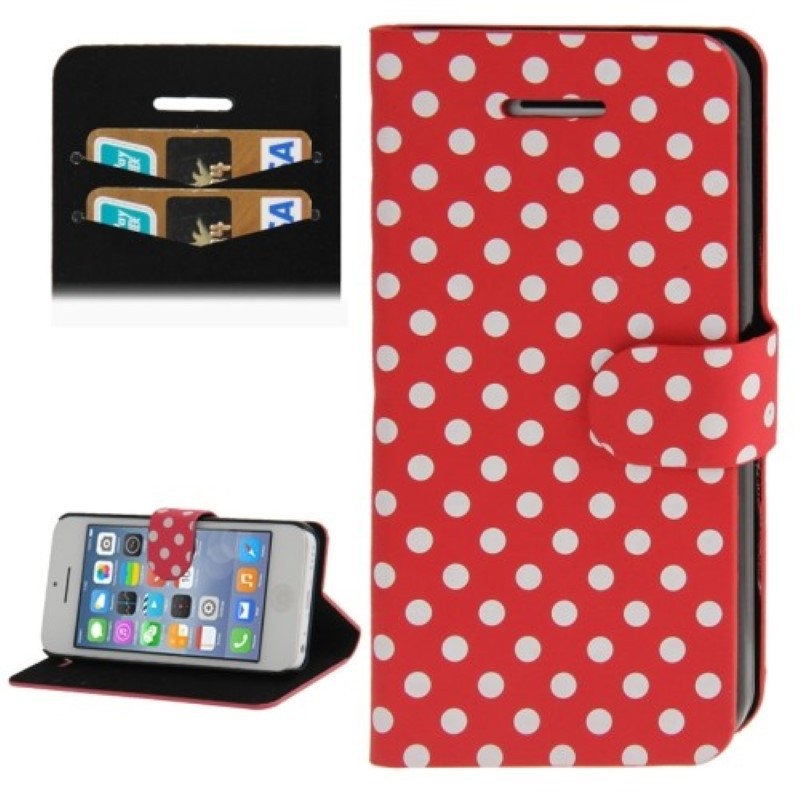 Handyhülle Motiv Punkte Tasche Handyetui Rahmen Case für Handy Apple