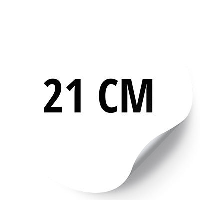 21 Zentimeter