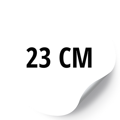 23 Zentimeter