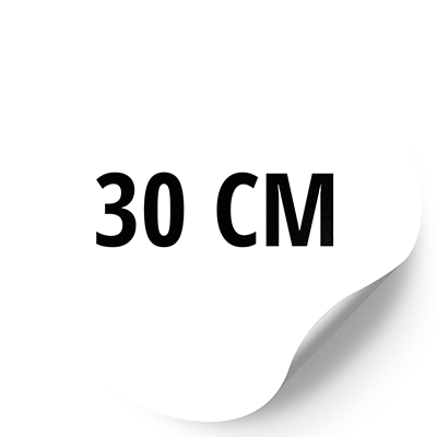 30 Zentimeter