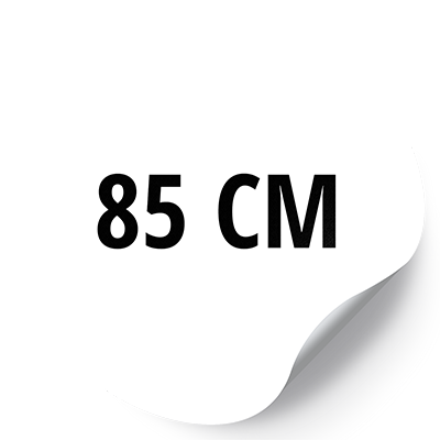 85 Zentimeter